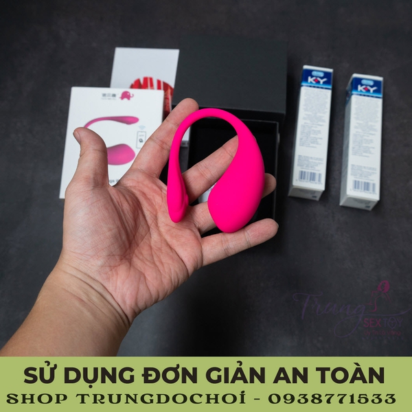 Love Spouse trứng rung điều khiển từ xa bằng Wireless Bluetooth 