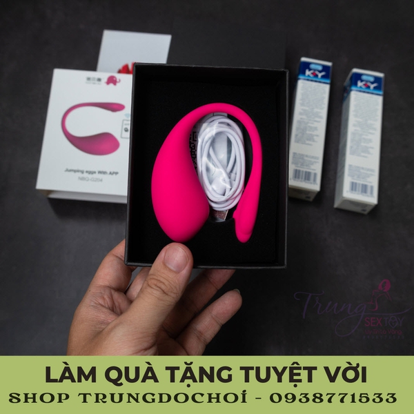 Love Spouse trứng rung điều khiển từ xa bằng Wireless Bluetooth 