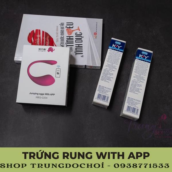 Love Spouse trứng rung điều khiển từ xa bằng Wireless Bluetooth 