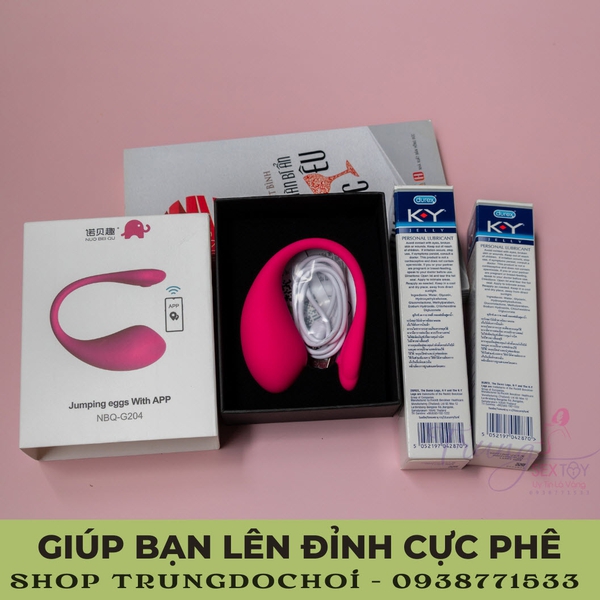 Love Spouse trứng rung điều khiển từ xa bằng Wireless Bluetooth 