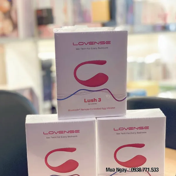 Trứng Rung Lush 3 Lovense Điều Khiển Bằng App Trên Phone