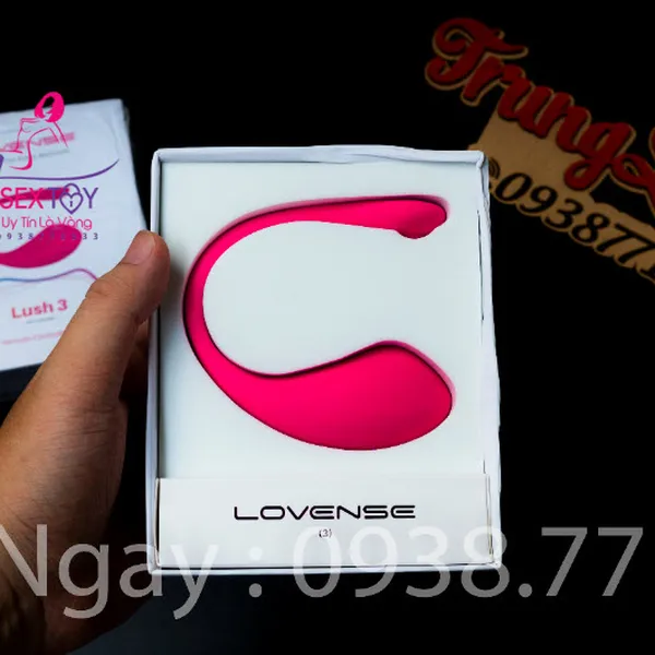 Trứng Rung Lush 3 Lovense Điều Khiển Bằng App Trên Phone