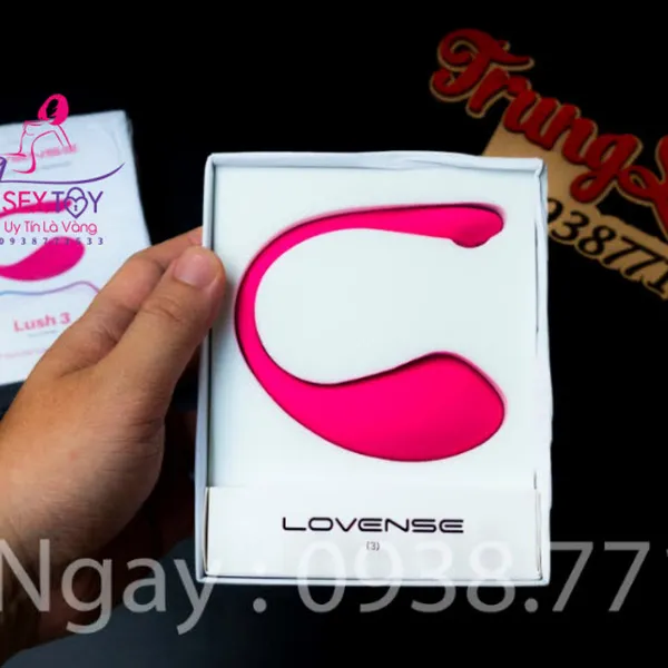 Trứng Rung Lush 3 Lovense Điều Khiển Bằng App Trên Phone