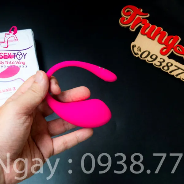 Trứng Rung Lush 3 Lovense Điều Khiển Bằng App Trên Phone