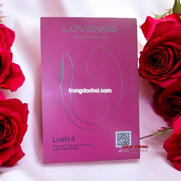 Trứng Rung Lovense Lush 4 Đỉnh Cao Cảm Xúc, Kết Nối Không Giới Hạn