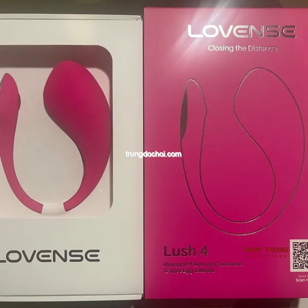 Trứng Rung Lovense Lush 4 Đỉnh Cao Cảm Xúc, Kết Nối Không Giới Hạn