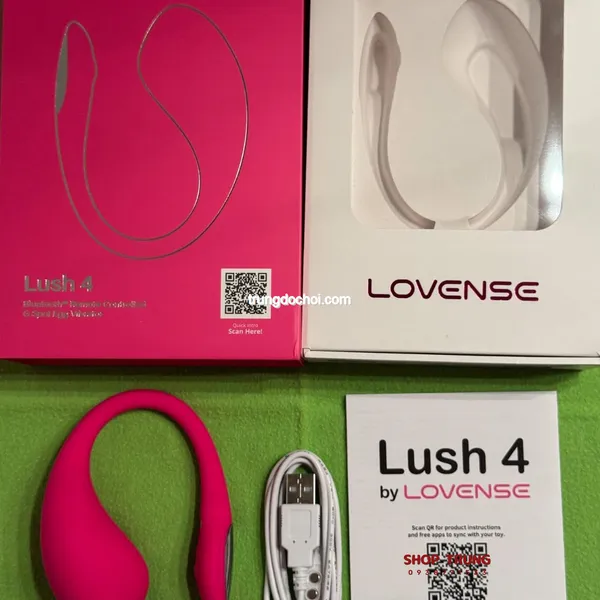 Trứng Rung Lovense Lush 4 Đỉnh Cao Cảm Xúc, Kết Nối Không Giới Hạn