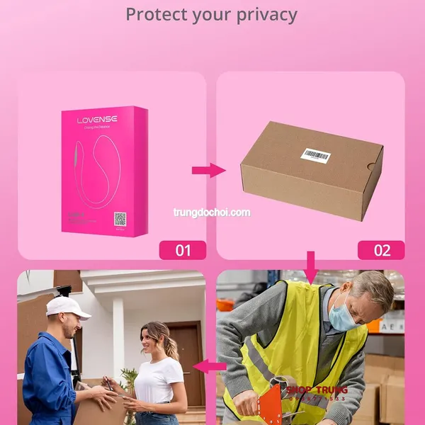 Trứng Rung Lovense Lush 4 Đỉnh Cao Cảm Xúc, Kết Nối Không Giới Hạn
