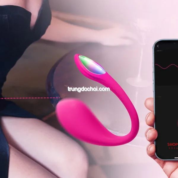 Trứng Rung Lovense Lush 4 Đỉnh Cao Cảm Xúc, Kết Nối Không Giới Hạn