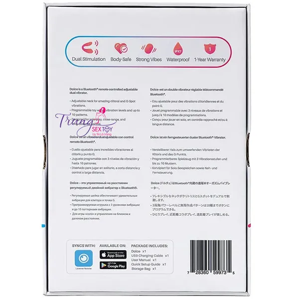 Trứng rung điều khiển qua ứng dụng điện thoại Lovense Quake