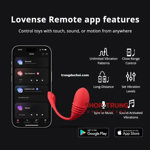 Trải Nghiệm Cảm Xúc Mới Lạ với Trứng Rung Lovense Vulse 