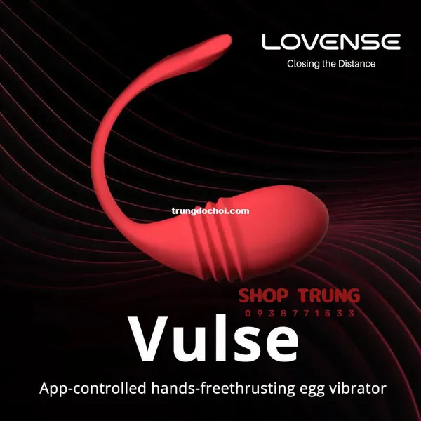 Trải Nghiệm Cảm Xúc Mới Lạ với Trứng Rung Lovense Vulse 