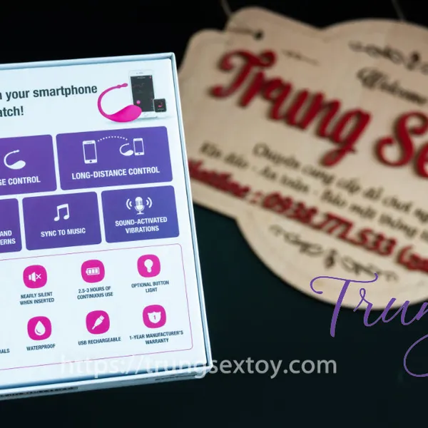 Trứng Rung Lovense Lush Hàng Chính Hãng USA 
