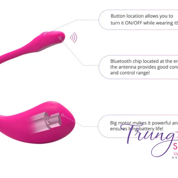 Trứng Rung Lovense Lush Hàng Chính Hãng USA 