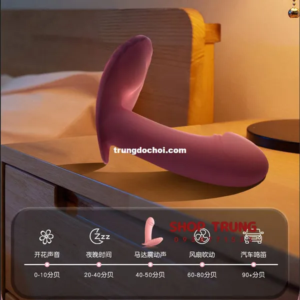 Trứng Rung Tình Yêu Mini điều khiển từ xa 2024