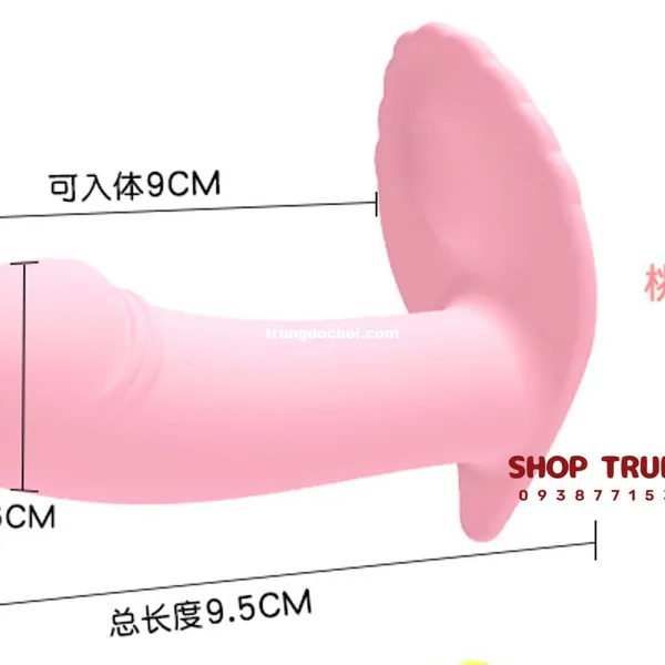 Trứng Rung Tình Yêu Mini điều khiển từ xa 2024