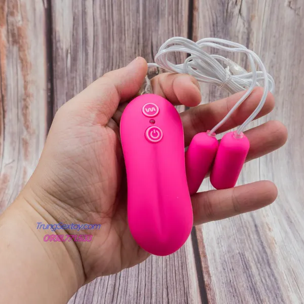 TRỨNG RUNG TÌNH YÊU MINI HAI ĐẦU