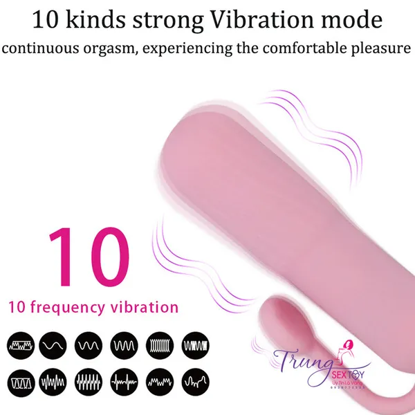 Trứng Rung Yeain 10 Chế Độ Nhiều Màu Sắc