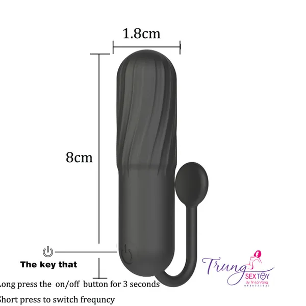 Trứng Rung Yeain 10 Chế Độ Nhiều Màu Sắc
