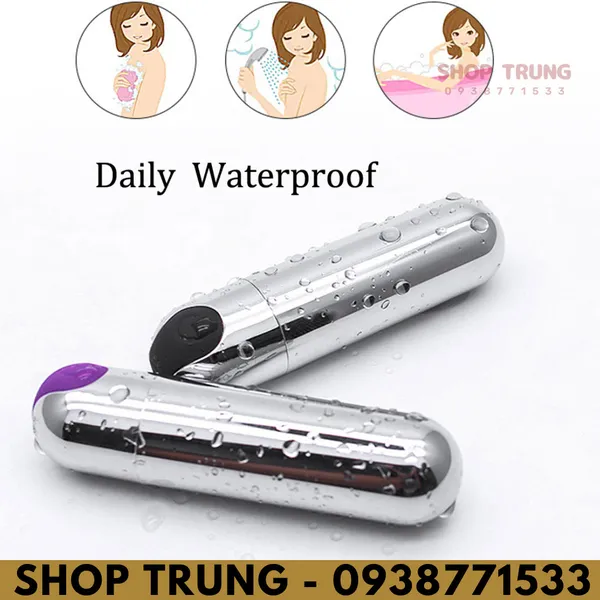 Thỏa mãn bất tận với trứng rung siêu mạnh sạc USB 