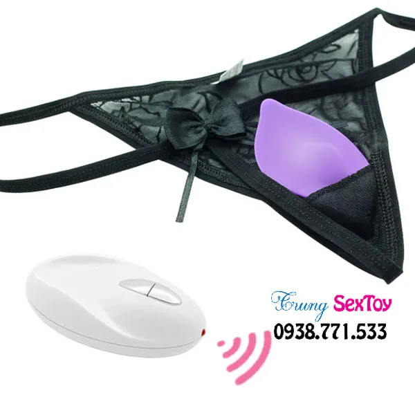 Quần chip có rung hình mu rùa có rung kích thích “cô bé” cực phê