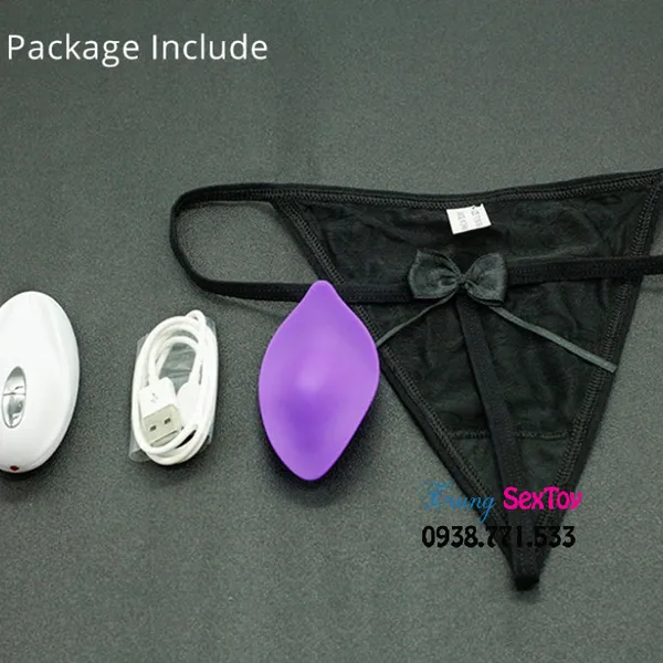 Quần chip có rung hình mu rùa có rung kích thích “cô bé” cực phê