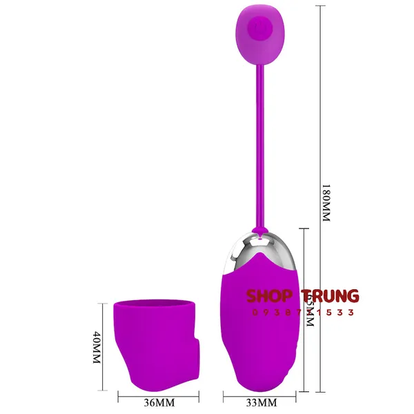 Trứng Rung Pretty Love Kalila Điều Khiển Từ Xa Bằng App