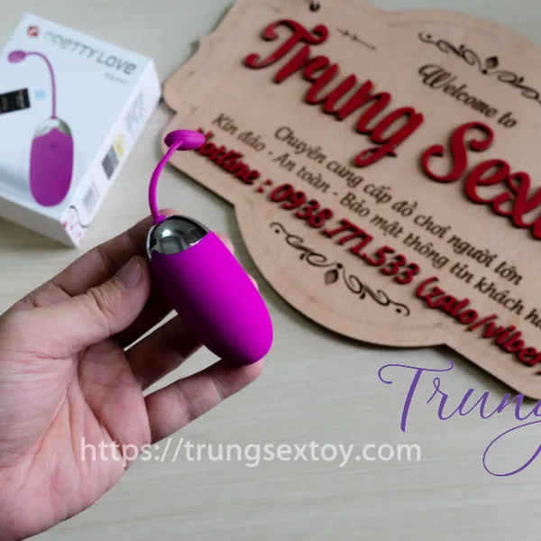 Trứng rung Pretty Love Abner khiến nàng sung sướng không ngờ