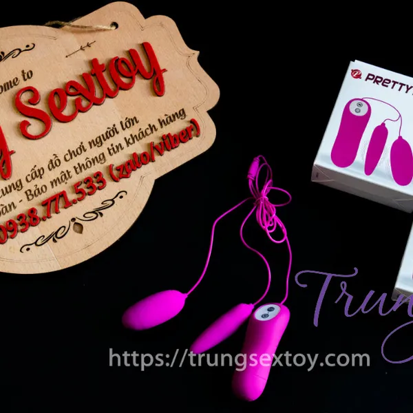 Nước nôi lênh láng với trứng rung hai đầu Pretty love IRMA