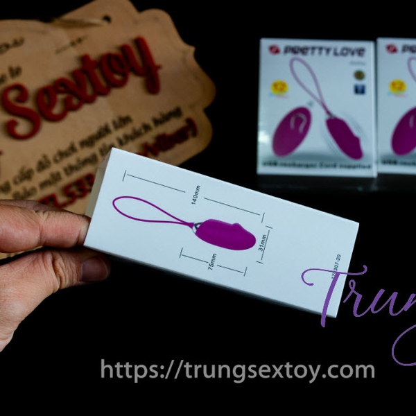 Với trứng rung không dây Pretty Love Julia tự tin cho nàng lên đỉnh