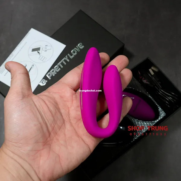 Trứng Rung Letitia - Thiết Kế Chữ C Rung 12 Chế Độ Hàng Chính Hãng