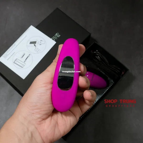 Trứng Rung Letitia - Thiết Kế Chữ C Rung 12 Chế Độ Hàng Chính Hãng