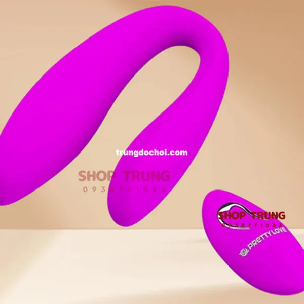 Trứng Rung Letitia - Thiết Kế Chữ C Rung 12 Chế Độ Hàng Chính Hãng