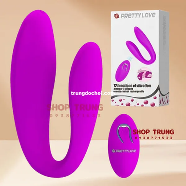 Trứng Rung Letitia - Thiết Kế Chữ C Rung 12 Chế Độ Hàng Chính Hãng