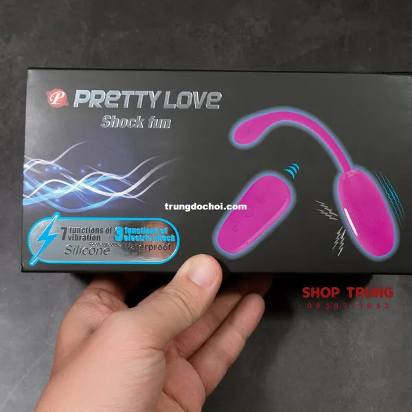 PrettyLove Shock Fun Trứng Rung Tình Yêu Sốc Điện Trải Nghiệm Mới Lạ và Thú Vị