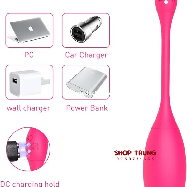 Trứng Rung Mignon 9 Chế Độ Rung và 3 Chế Độ Sốc Điện Điều Khiển Qua App