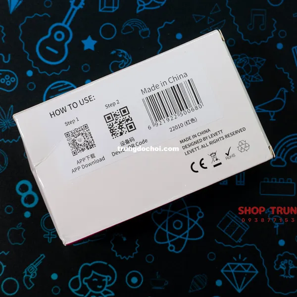 Trứng Rung Mignon 9 Chế Độ Rung và 3 Chế Độ Sốc Điện Điều Khiển Qua App