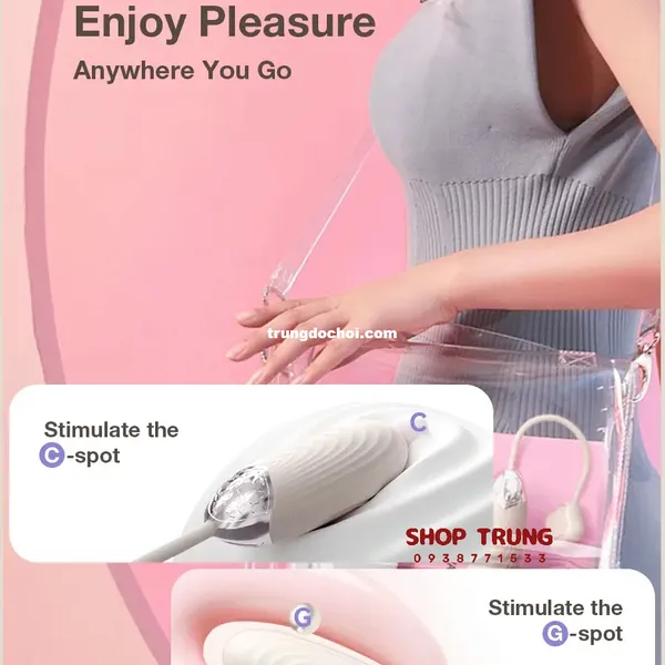 Trứng Rung Svakom Aravinda Điều Khiển Bằng Ứng Dụng