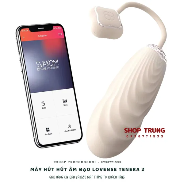 Trứng Rung Svakom Aravinda Điều Khiển Bằng Ứng Dụng