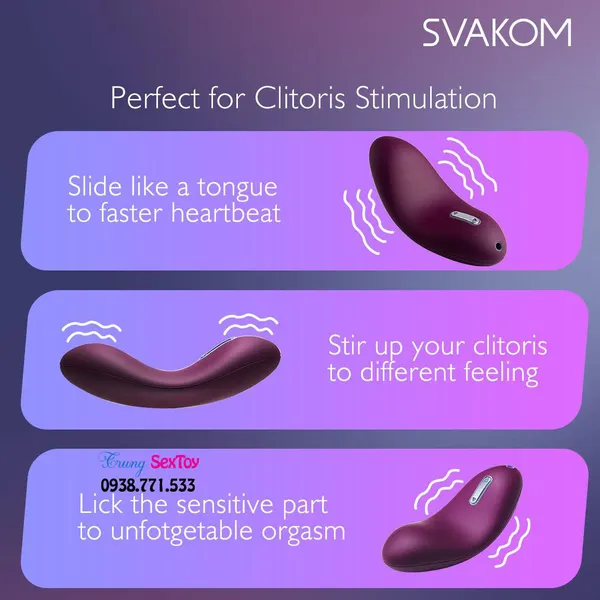 Svakom Echo chiếc lưỡi tình hoàn hảo