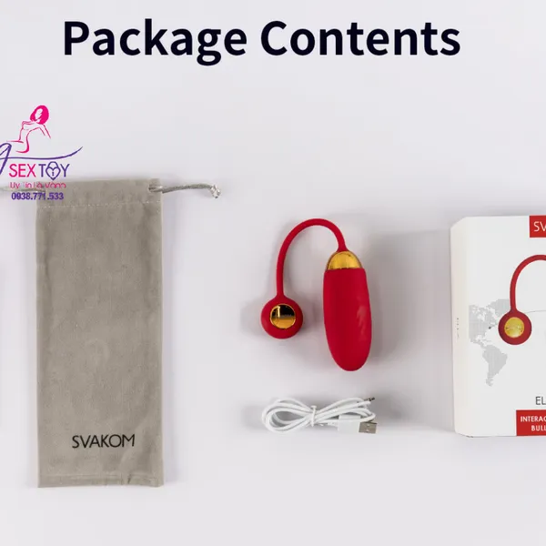 Trứng rung Svakom Ella Neo - Lựa chọn tuyệt vời cho phái đẹp