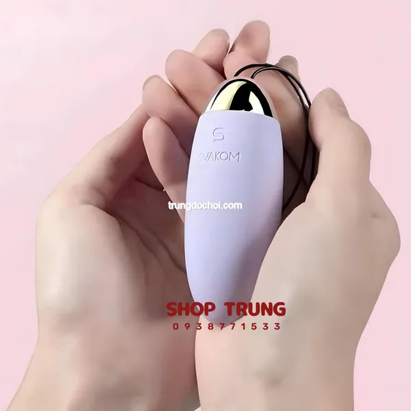 Trứng Rung Tình Yêu Svakom Elva App Khám Phá Sự Thăng Hoa Đầy Quyến Rũ