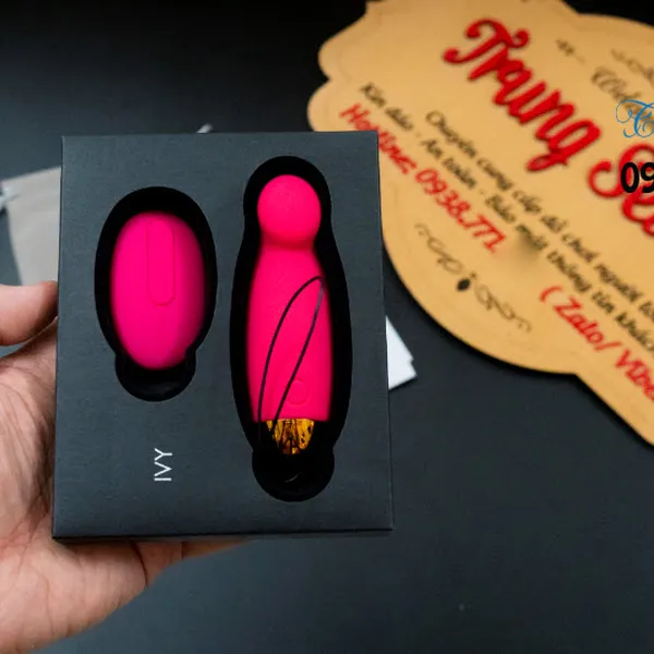Svakom Ivy - Trứng rung tình yêu kích thích Massage Vùng Kín