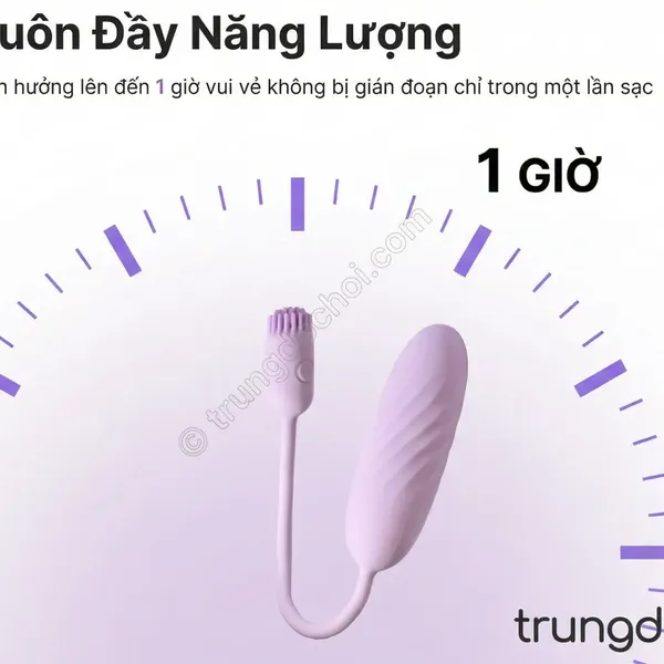 Trứng Rung Svakom Plume: Đầu Đạn Chổi Silicon Fluttering, App KooSync Không Giới Hạn Khoảng Cách