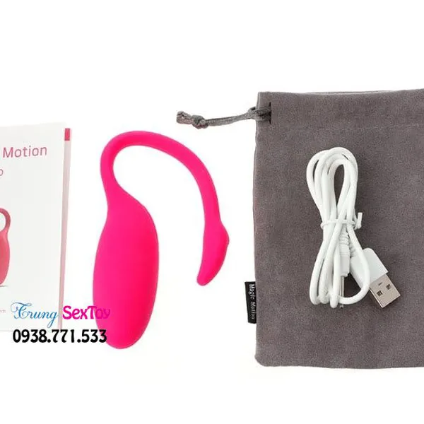 Trứng Rung Flamingo Chính Hãng Magic Motion Điều Khiển Bằng Điện Thoại
