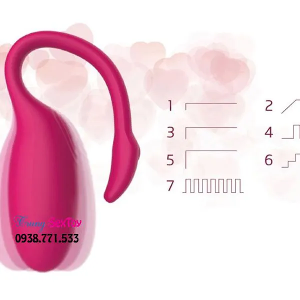 Trứng Rung Flamingo Chính Hãng Magic Motion Điều Khiển Bằng Điện Thoại