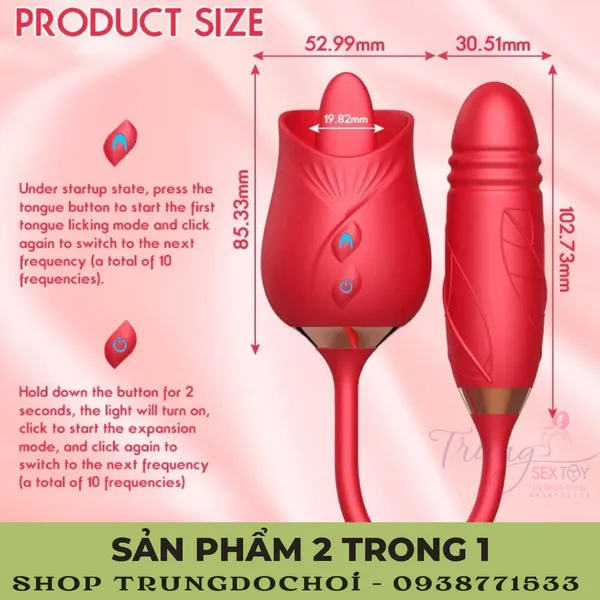 Món quà tuyệt vời cho nàng - Trứng rung đa năng 