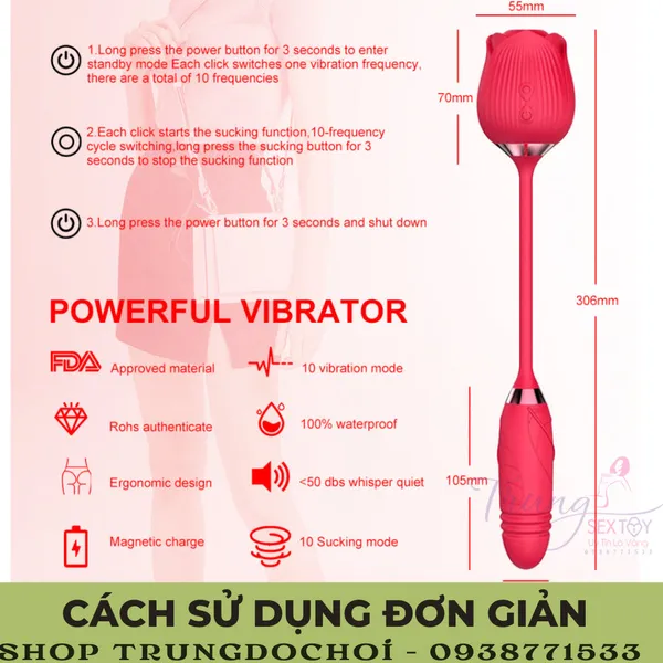 Món quà tuyệt vời cho nàng - Trứng rung đa năng 