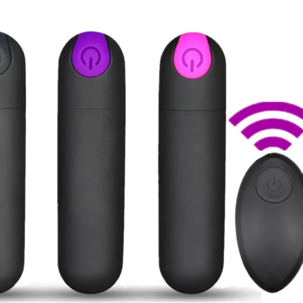 Trứng Rung Hình Viên Đạn Siêu Mạnh Điều Khiển Từ Xa 