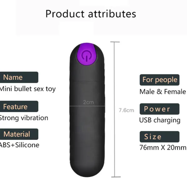 Trứng Rung Hình Viên Đạn Siêu Mạnh Điều Khiển Từ Xa 